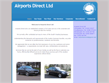 Tablet Screenshot of airportsdirectportsmouth.co.uk